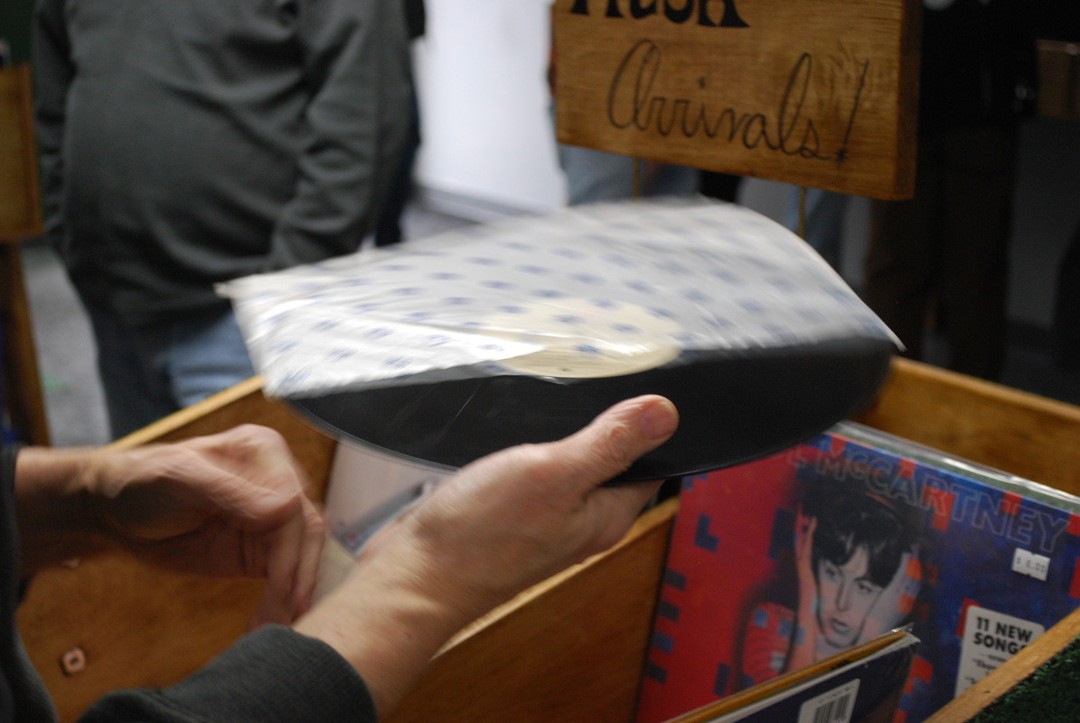 Picking out a record